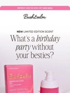 Exclusive Birthday Cake Oil Specials ?