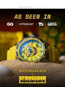 Exclusive SpongeBob Watches Sold Out!