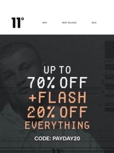 FINAL HOURS | Flash 20% Off!