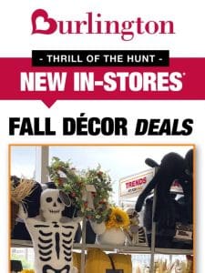 Fall home décor just arrived!