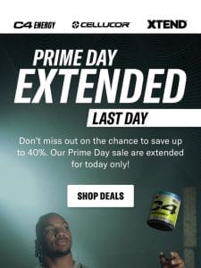 Final Day: Extended Prime Day Deals ?