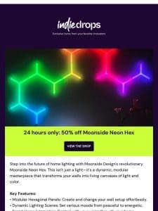 Flash Deal on Moonside Neon Hex: The Most Dynamic Modular Light