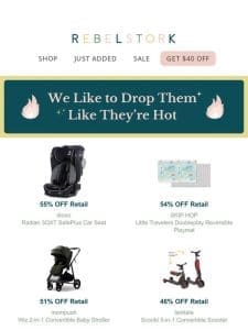 Flock Price Drops of the Week! ? Shop cybex， diono， mompush and More!