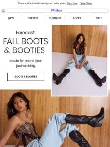 Forecast: Fall Boots & Booties