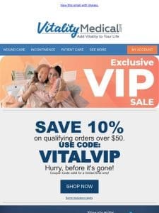 Friend， Exclusive VIP Sale!