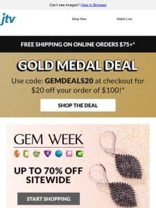 GEM WEEK SAVINGS