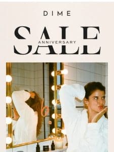 Get Ready for Our Anniversary Sale ⚡