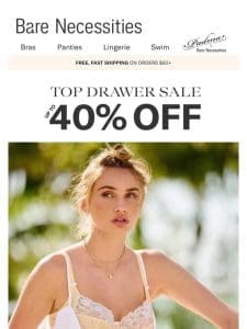 Get Up To 40% Off | Top Drawer Sale