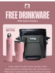 Get a FREE Tumbler & Bottle