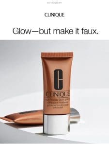 Get a faux glow， fast ??