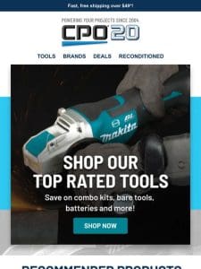 Get the Best Deals on Makita’s Top Sellers Today!