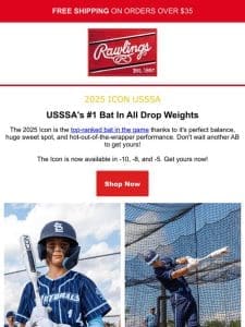 Get the Game’s Top Ranked USSSA Bat