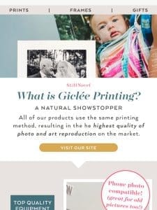 Giclée Printing: A natural showstopper