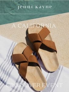 Gift Alert: Free Cotton Crossover Sandal ($325 value)