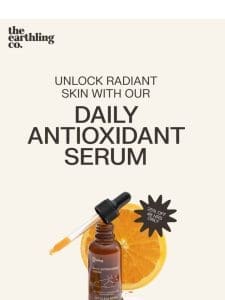 Glow naturally with antioxidants