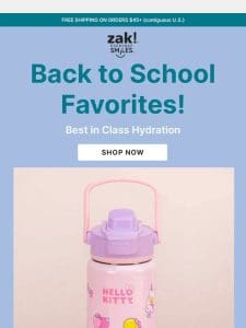 Going fast!   Back to school favorites