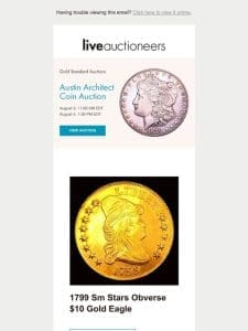 Gold Standard Auctions | Austin Architect Coin Auction