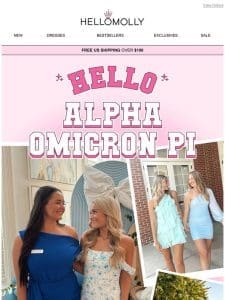 Hello， Alpha Omicron Pi