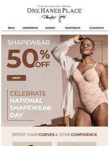 Hooray， It’s Shapewear Day!!