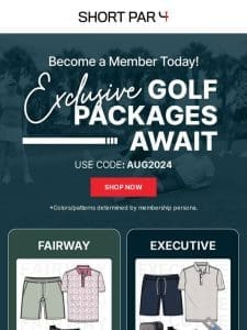 Hot August Savings: Join Our Exclusive Golf Membership!