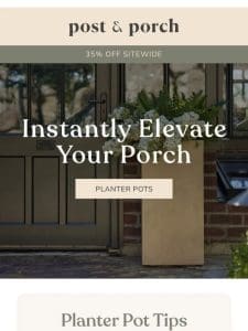 How to instantly elevate your porch