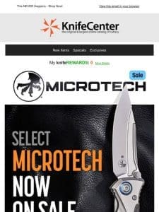 Huge Microtech Sale | While They Last