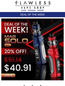 Hurry! Limited offer Deal of the Week!