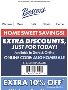 Hurry， One Day Home Sale Starts Now!