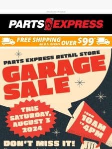 IT’S PE GARAGE SALE SEASON!