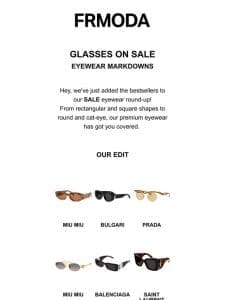 In-demand Eyewear on Sale  ️