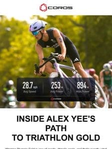 Inside the Data of Alex Yee’s Path to Triathlon Gold