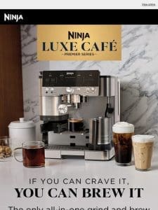 Introducing the NEW 3-in-1 Ninja Luxe? Café ????