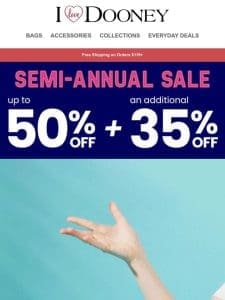 It’s The Best Time of Year—The Semi Annual Sale is Back!