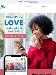 JTV in the palm of your hand