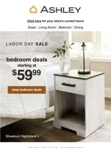 Just $59.99 for a New Bedroom Look!