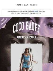 Just Dropped: Coco Gauff x AE