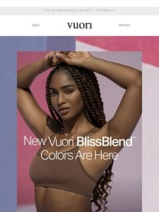 Just Dropped: New Vuori BlissBlend™