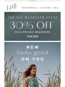 Just-in maxi dresses + 30% off full-priced Wearever styles!