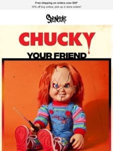 KILLER Chucky merch