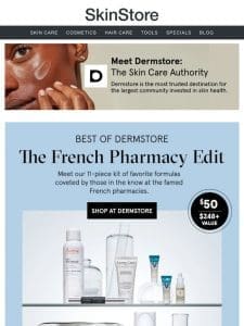 LIVE at Dermstore: The French Pharmacy Edit