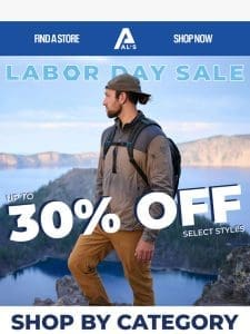 Labor Day Sale | Shop Your Favorite Outdoor Activities