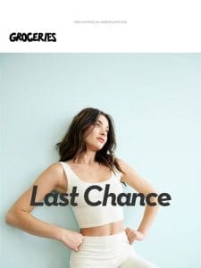 Last Chance (!) 25% Off Everything