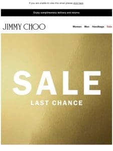 Last Chance to Shop