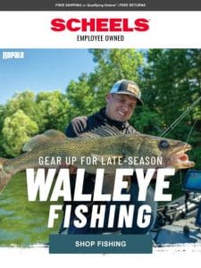 Late-Season Walleye Gear