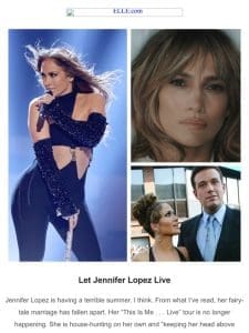 Let Jennifer Lopez Live