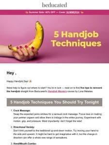 Level up your handjob game! ??