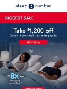 Limited Time: Incredible Savings For Your Best Sleep