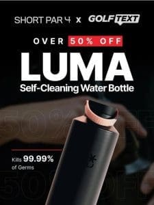 Luma Bottles at Over 50% OFF!