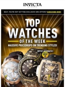 MASSIVE DISCOUNTS On Top Watches Of The Week❗️