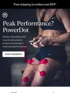 Make the most of your workouts with PowerDot